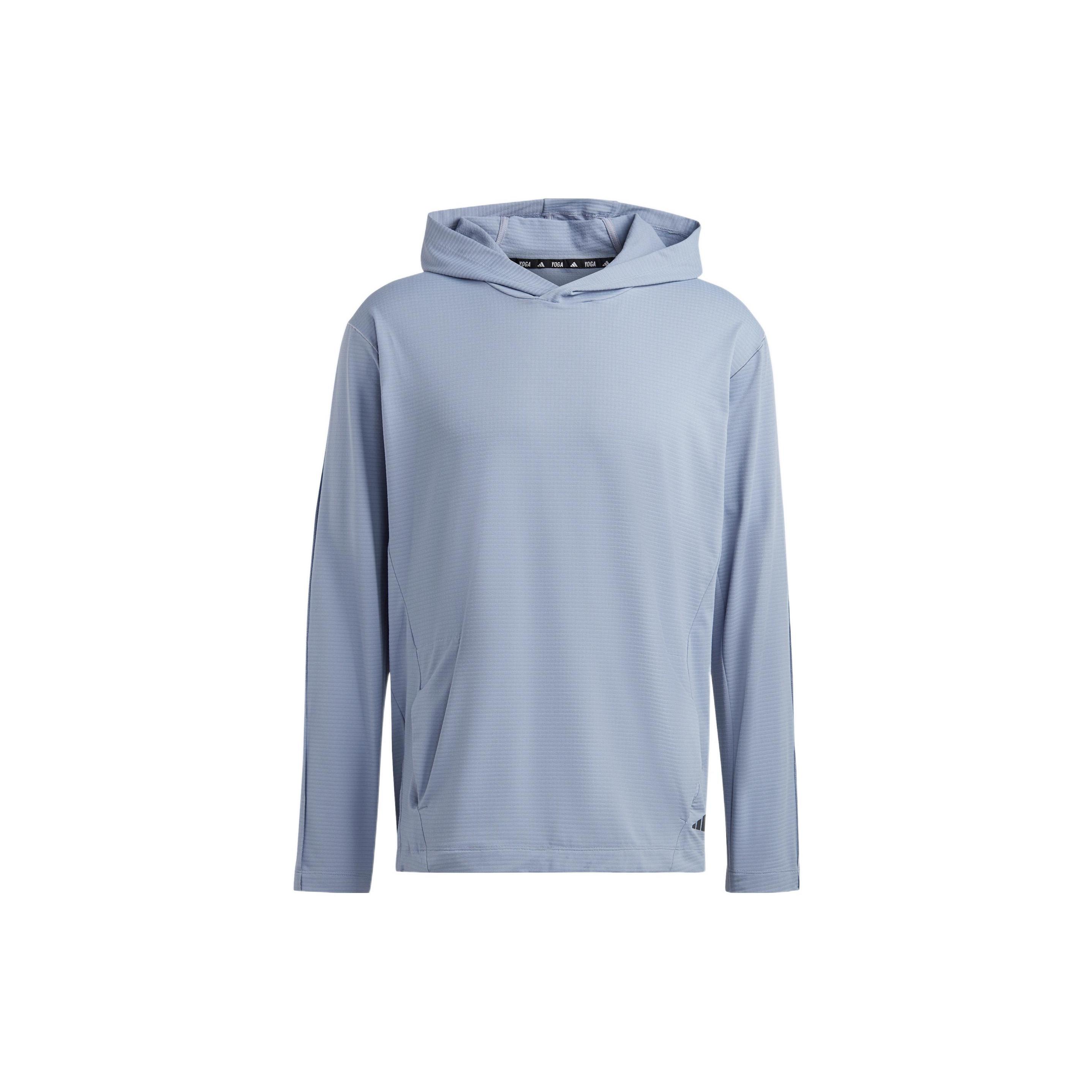 Худи с графическим принтом для йоги Adidas Training Мужское Синий IB8969 L