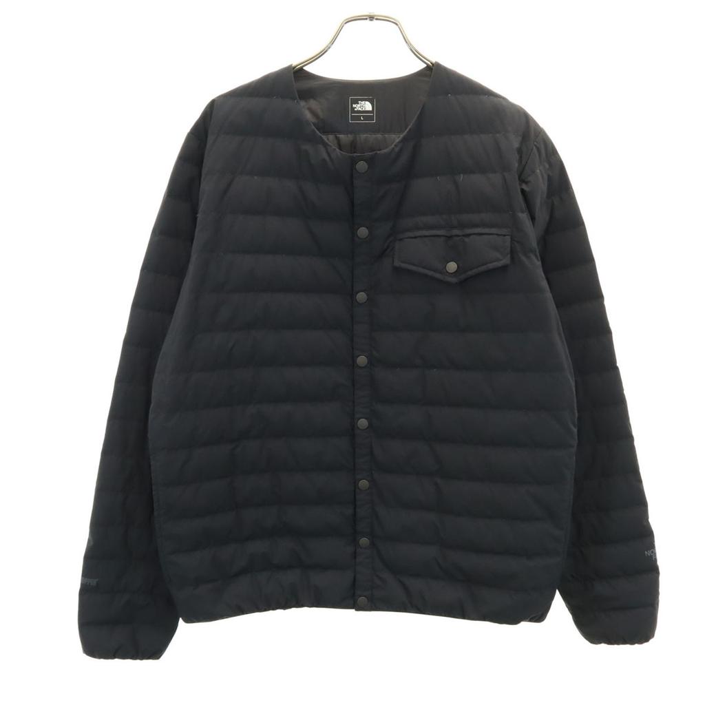 The North Face Down Jacket L Black Outdoors Men's Used
