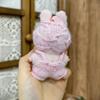 [Cloth Only] 10cm Doll Clothes Handmade Knitted Overalls and Hat Set Sweet and Cute Style Cartoon Toy