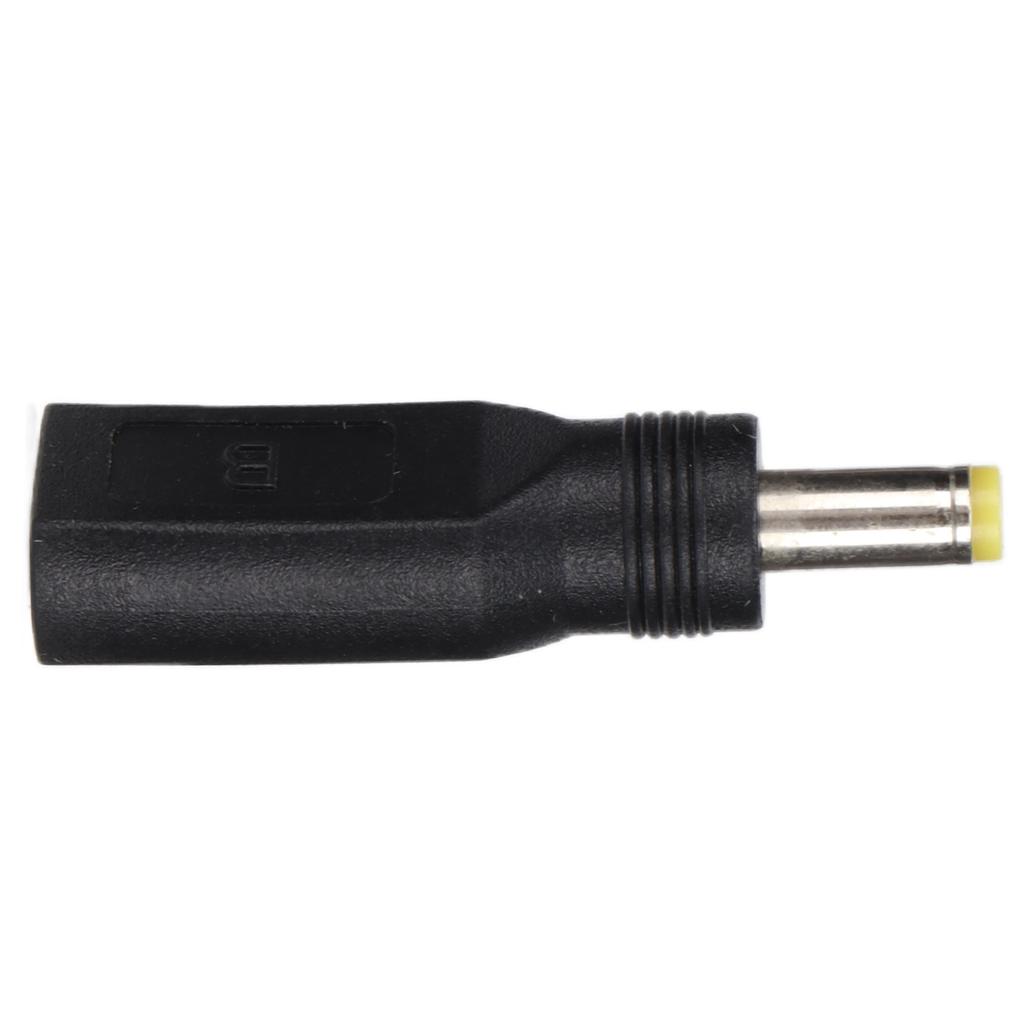 Zasilacz do laptopa Mini TYPEC Żeński na Męski Konwerter DC na TypeC Adapter do notebooka