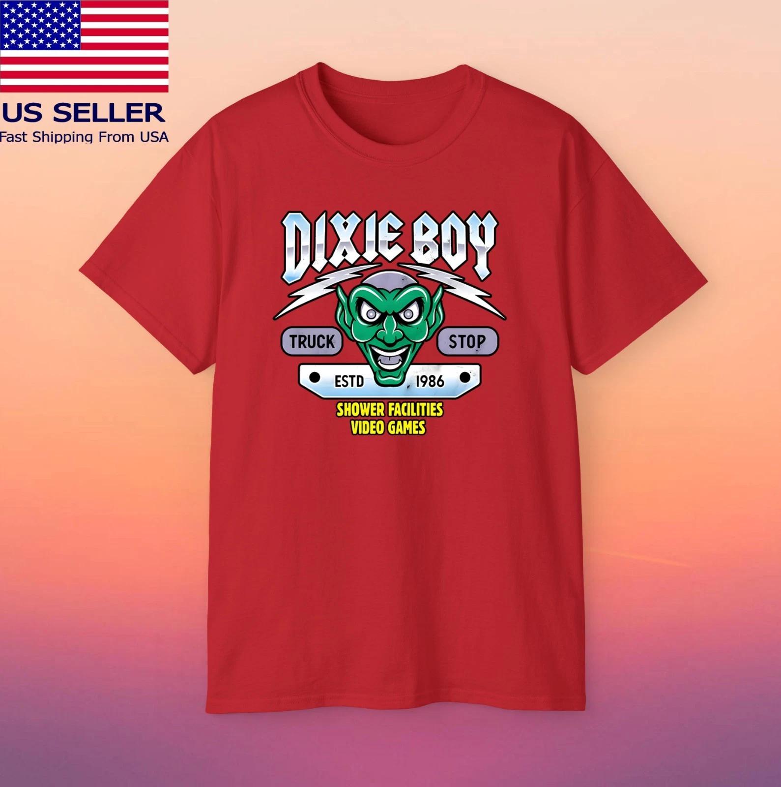Dixie Boy Truck Stop Maximum Overdrive Red Size S-5XL S