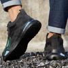 Fashion Sports Shoes Work Boots Puncture-proof Safety Shoes Men Steel Toe Shoes Security Protective Shoes Tactical Boots