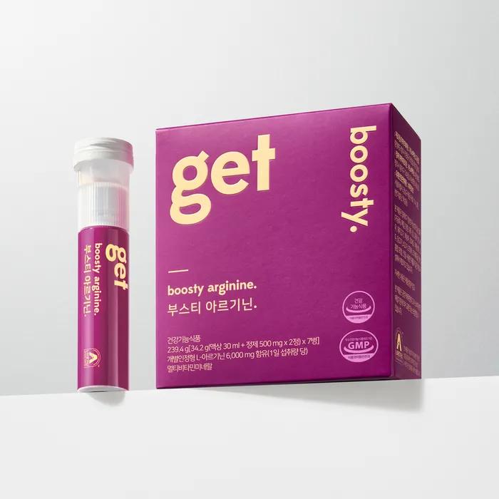 

Individually approved L-Arginine_Boosty Arginine 7 bottles (1 week) Shine Muscat flavor