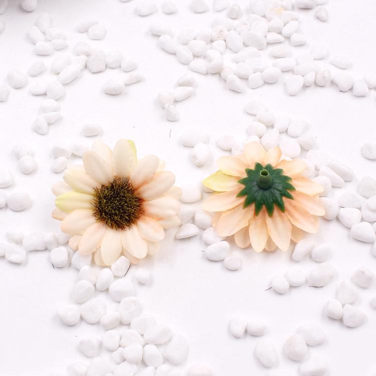 Small Daisy Sun Flower Lawn Decoration Flower Flower Head Silk Flower