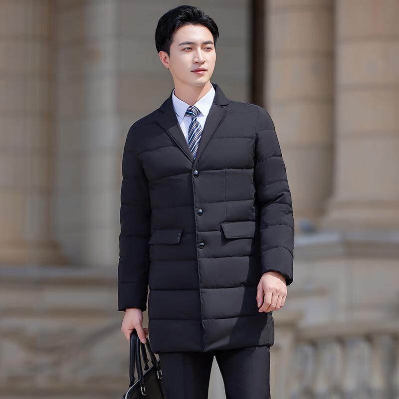 Men's Mid-Length Thickened Professional Work Jacket