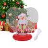 Inflatable Light Up Christmas Ornaments Heart Shape Christmas Decorations PVC Inflatables Decorations for Outdoor Yard Pool Lawn