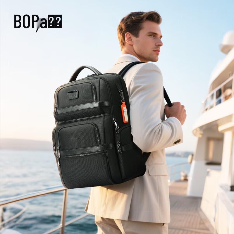 Bo Brand Men's Business Laptop Travel Backpack