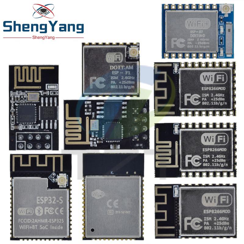 ESP8266 ESP-01 ESP-01S ESP-07 ESP-12E ESP-12F ESP-32 ESP-32S ESP32 Module Transceiver 2.4G For Arduino