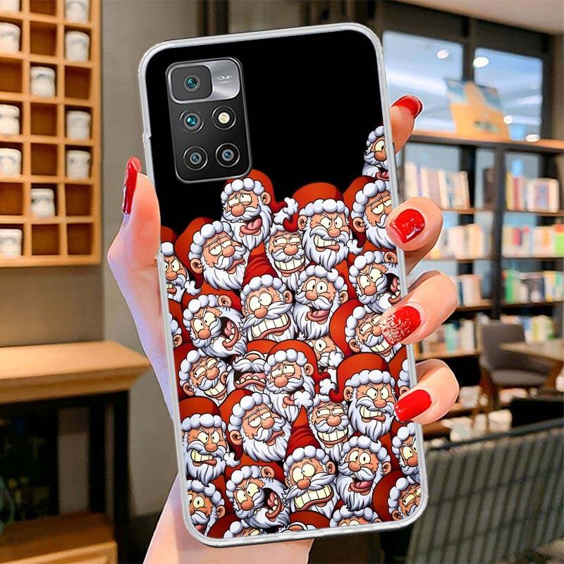 

Christmas Santa Claus Present Cover Phone Case For Xiaomi Poco F7 Ultra X7 X6 X5 Pro M7 Redmi 15C 15 13C 13 12C 12 10C 10 9A 9C Xiaomi Poco F7