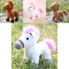 Pony Plush Toy Gift For Girls Soft Short Plush Animal Doll For Kids And Collectors