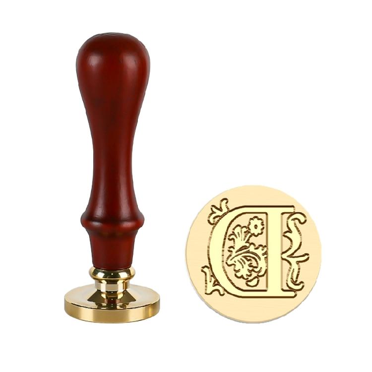 Unique Alphabets Wax Seal Stamp for DIY Crafts Handmade Sealing Greeting Cards