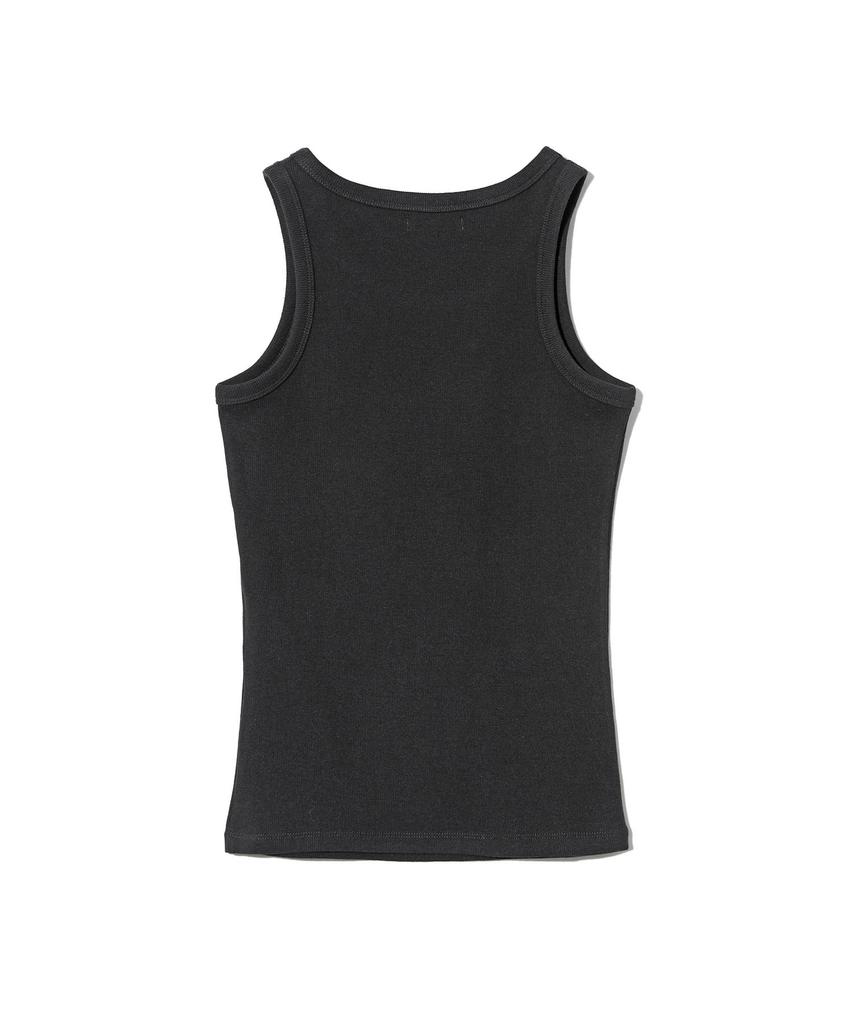 UCLA Women'S Ribbed Sleeveless [Black] (Uc4St52)