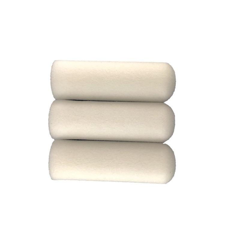 4-Inch Water-Based Sponge Roller Brush for Latex Paint - Corner & Wall Painting Tool