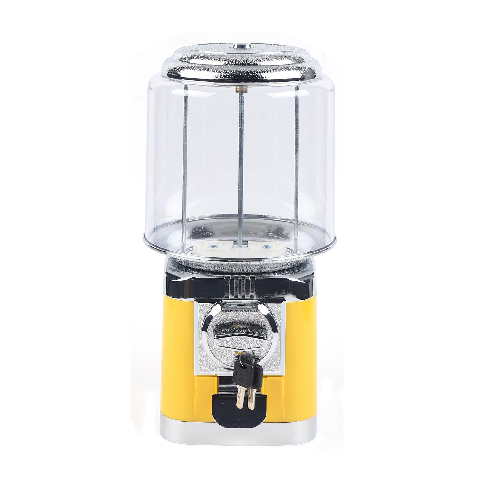 

20x20x41см Синий/Желтый Автомат для выдачи конфет Подходит для торговых центров, игровых залов, кинотеатров, магазинов US Plug синий