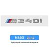 BMW Gray Car Emblem Stickers M330I M340I M550I M240I M530I Rear Modifications