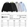 Unisex Stand Collar Zip-Up Sweatshirt Jacket Pure Color Short Fit Casual Outerwear Fall 2025