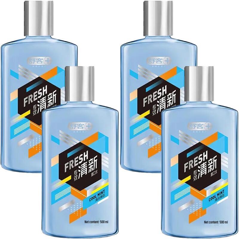 Shuke Cool Mint Mouthwash 4-Pack
