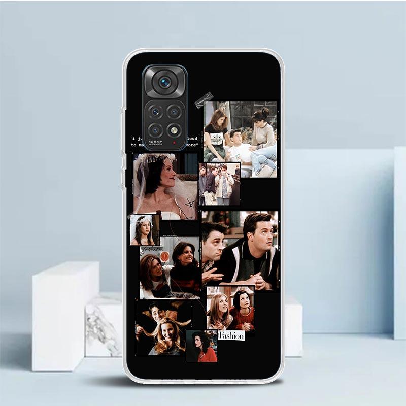 Friends Tv Show Funny Family Phone Case For Xiaomi Redmi Note 15 14 14S 13 12S 12 Pro Plus 11S 11 11T 11E 10S 10 + Soft TPU Back