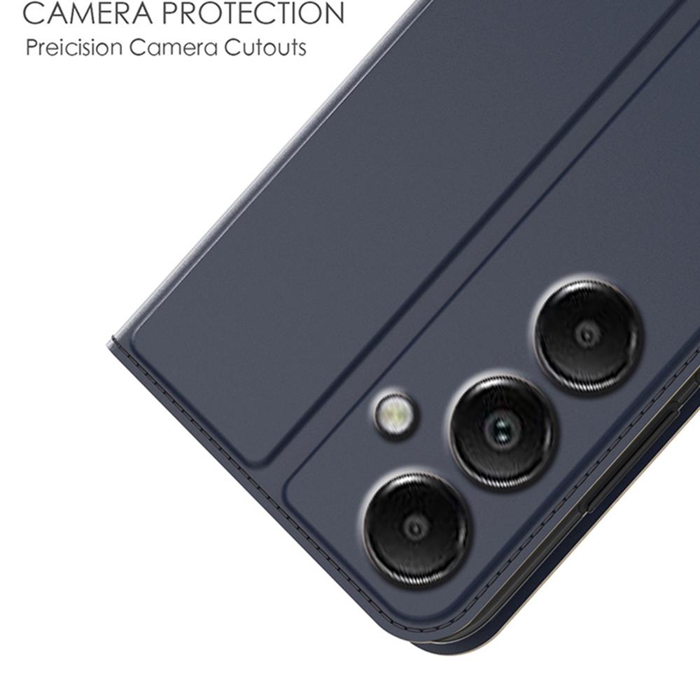 Etui na Samsunga Galaxy A15 4G/5G z przegródką na karty, skórzane etui na telefon, ukryta adsorpcja magnetyczna