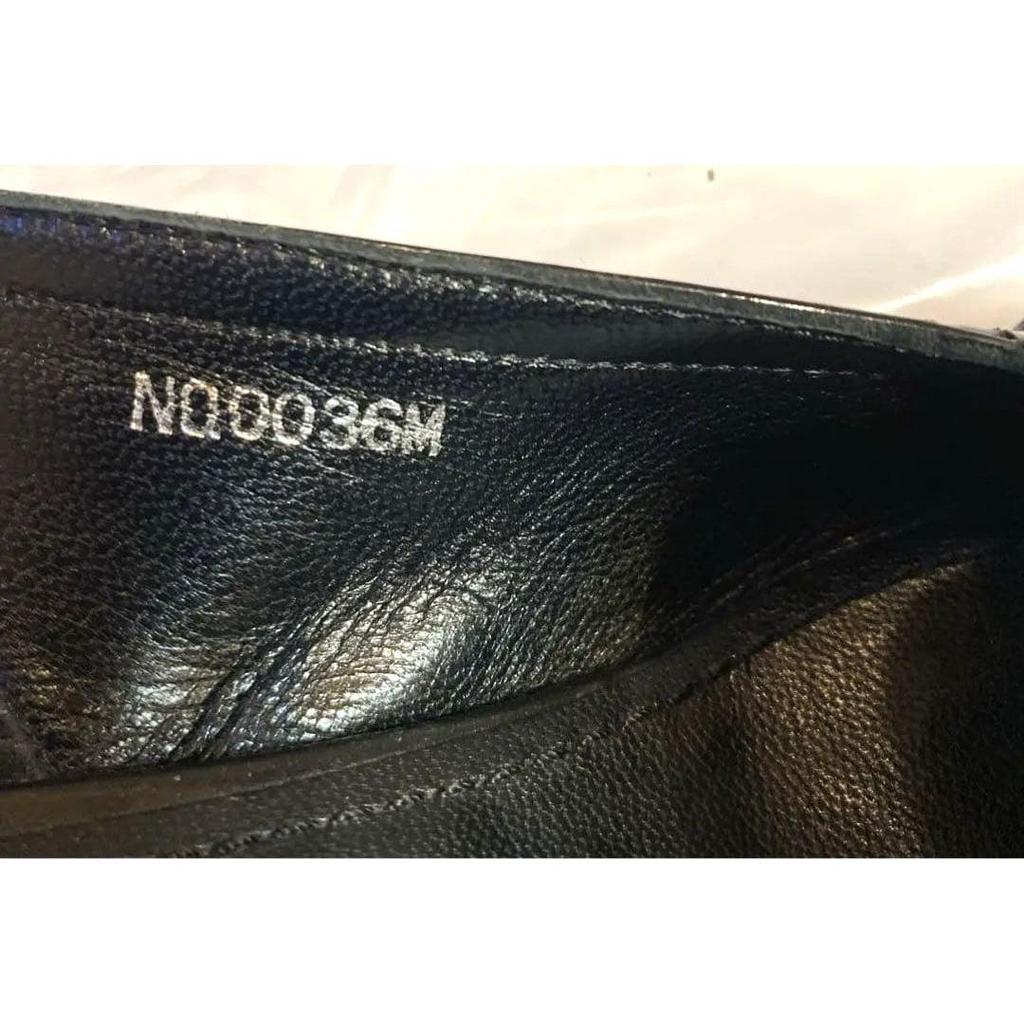 Used Louis Vuitton pumps, Monogram, black/brown, size 36 (23 cm)