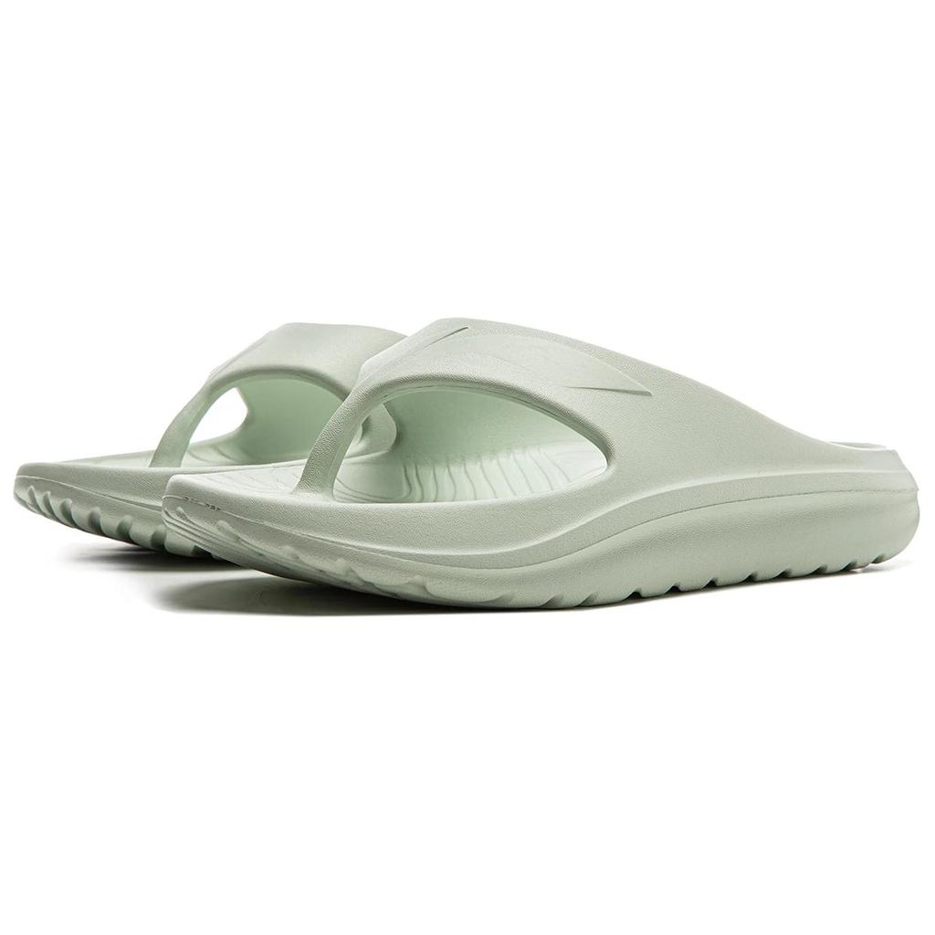 Li-Ning Trendy Comfortable EVA Anti-Wear Non-Slip Flip Flops Unisex Footwear Ice-Green AGAU017-6