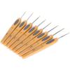 8Pcs Sewing Crochet Hook Kit Thread Ergonomic Soft Grip Handle Sweater Knitting Tools