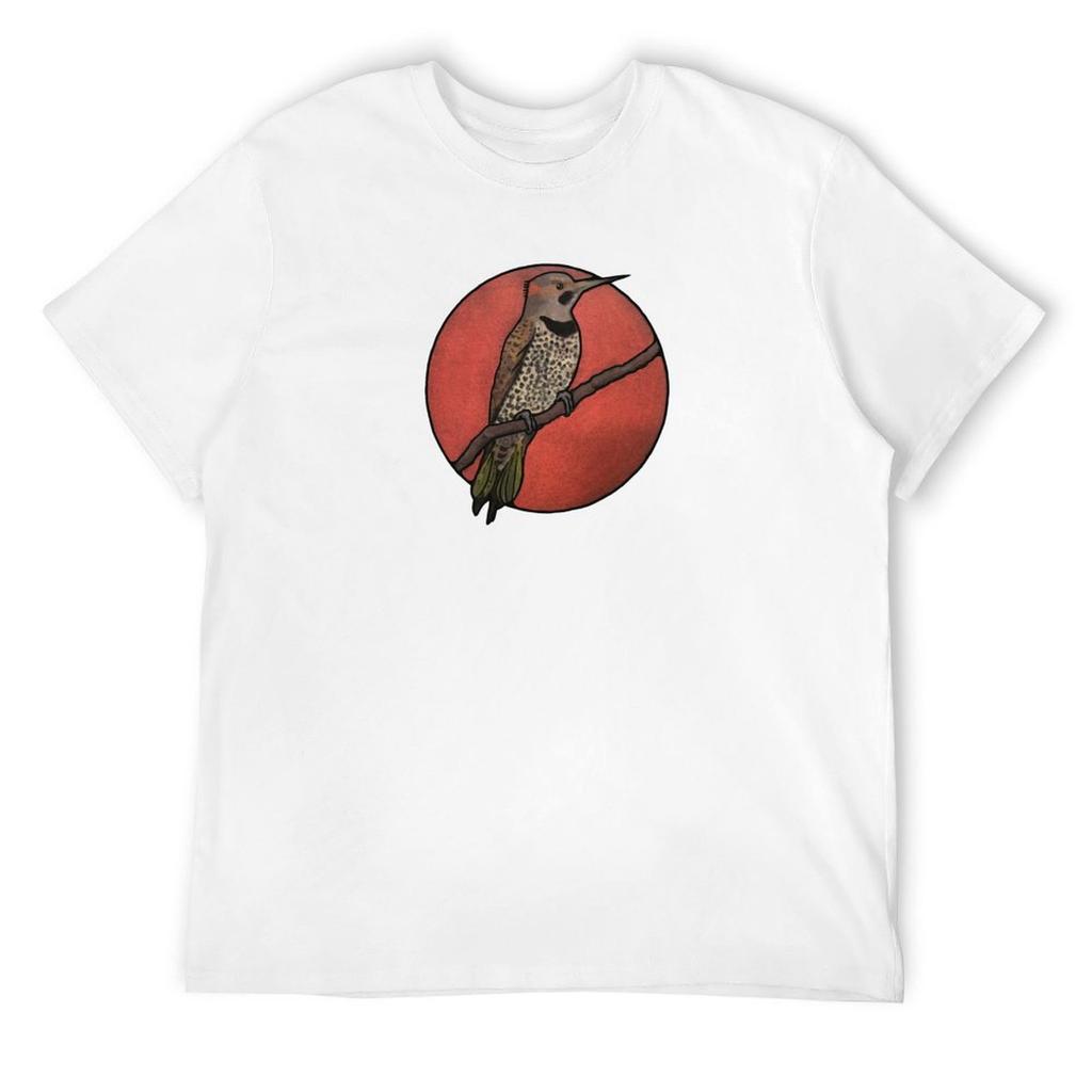 Nordamerikanischer Goldspecht Freund T-Shirt koreanische Mode Baggy Shirts Niedliche Kleidung Designer Shirts T-Shirts für Männer