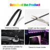 64 colors USB Car LED Ambient Light Acrylic Strips Dashboard Lights RGB Car Interior Hidden App Remote Control Atmosphere Lamp