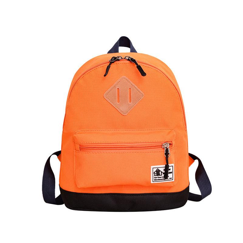 Roztomilý školní batoh z oxfordské látky pro děti v různých barvách, unisex design