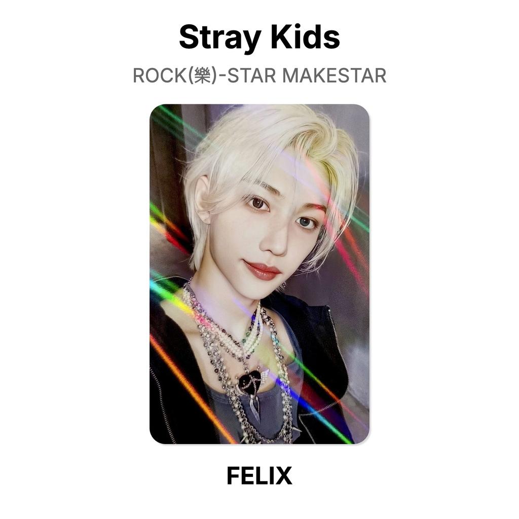 Stray Kids ROCK()-STAR MAKESTAR Official Photocard
