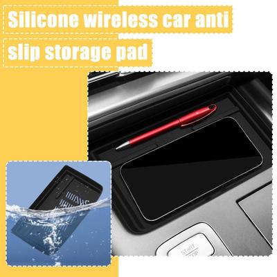 Para Beijing BJ30 Tapete de Carregamento Sem Fio de Silicone Tapete Antiderrapante de Silicone 550 Para Console Lexus G0M9