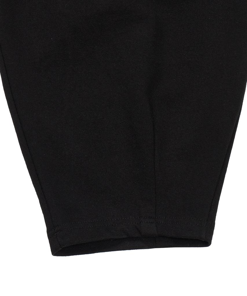 Masateu One Tuck Easy Sweat Pants _ Black