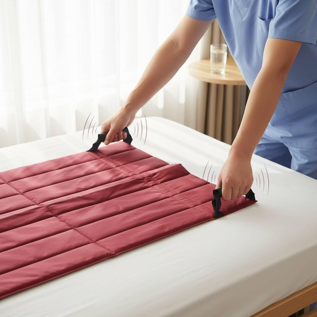 Bed Repositioning Sheet Cleanable Mat Easy to Move
