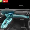 Pellicola Protettiva in TPU Per Mercedes Benz AMG GT 50 53 63 - Interni Auto Console Centrale Trasparente Adesivo Antigraffio