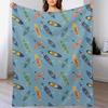 Paddlers Throw Blanket Fade Resistant Durable Throw Blanket