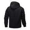 Men's Lamb Wool Hoodie Cardigan - Cross-Season, Thick, Casual, European Fit
