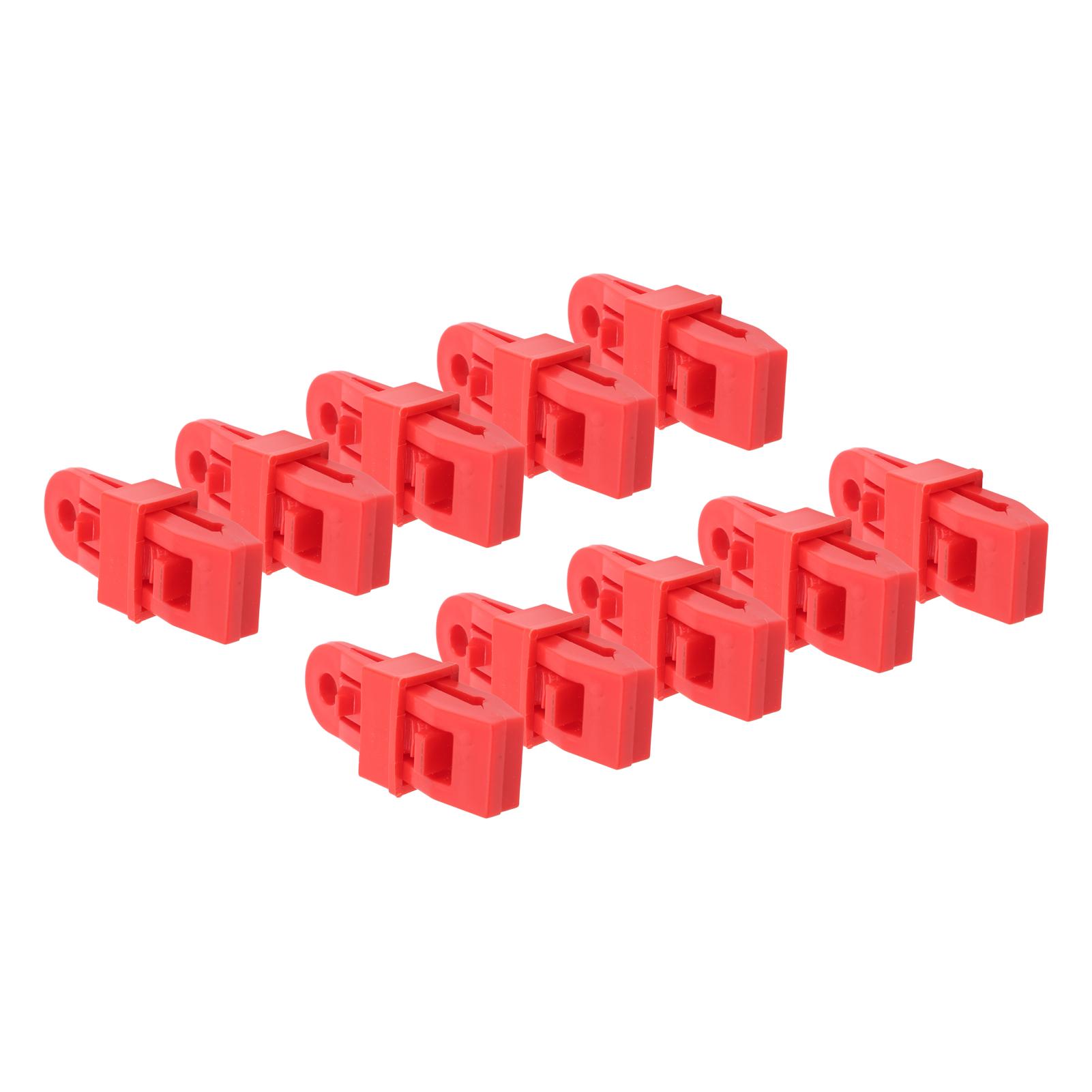 10 шт. Зажимы для тента Профессиональные Ветрозащитные Водонепроницаемые Зажимы для тента для Брезента Палаток Брезента