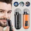 Electric Nose Hair Trimmer with LED Display Rechargeable Portable Painless Hair Remover for Men Women