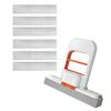 Mini Foldable Desktop Mop Compact Design Kitchen Countertops Glass Small Mop Self-Squeeze Sponge Cleaning Tool