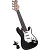 AT59 17In Guitar For Kids,4 Strings Electric Guitar Musical Instruments For Children,Portable Electronic Instrument