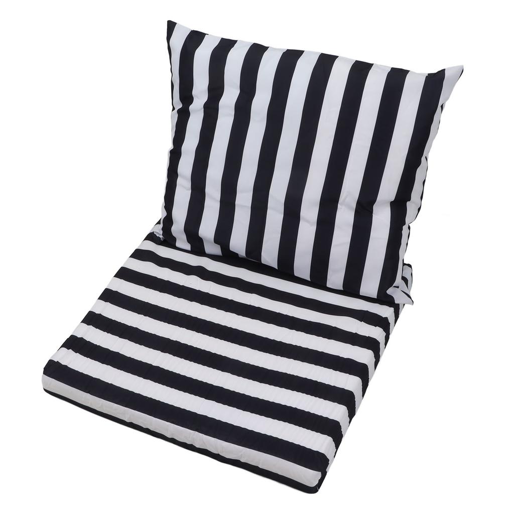 Dış Mekan Sandalye Minder Seti Hafızalı Köpük Oturma Minderi ve Sırt Minderi Veranda Balkon Mobilyaları için