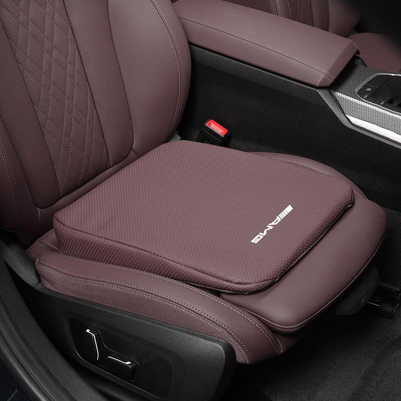 Prodyšný polštářek na autosedačku z ledového hedvábí, silná podložka, měkká rohožka, samolepka pro Mercedes Benz AMG A B C E G CLA GLA W211 W214 W205 W203 W204