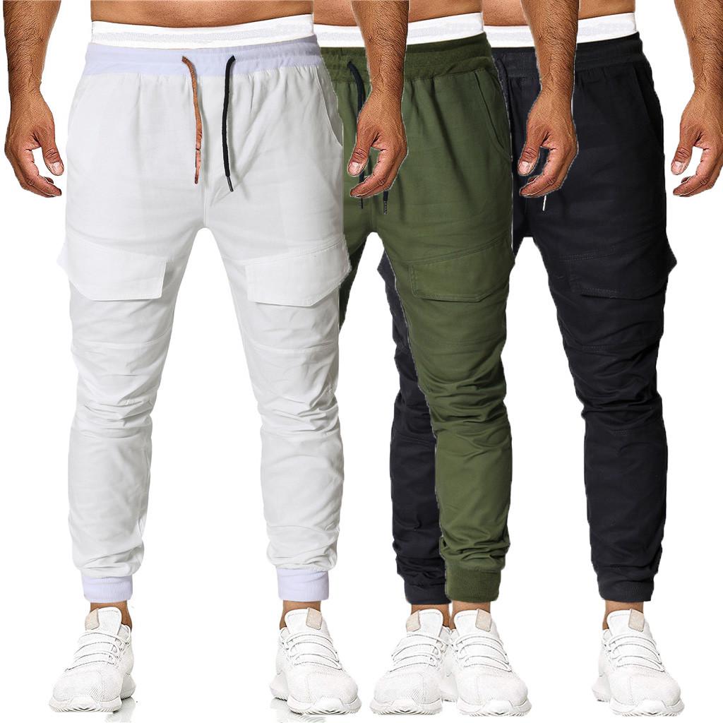 YYG Mens Sweatpants Stitching Casual Sport Elastic Waist Jogging Pants Trousers YYG Mens Sweatpants Stitching Casual Sport Elastic Waist Jogging Pants Trousers