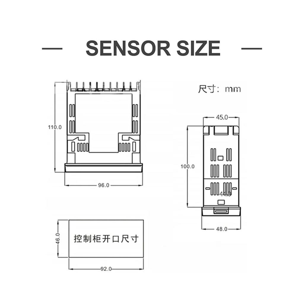 Load Cell,Load Cell Sensor, Double 5-Digit Segment High Speed Acquisition Instrument for Load Cell S Type Torture Pull Pressure Sensor Detect and