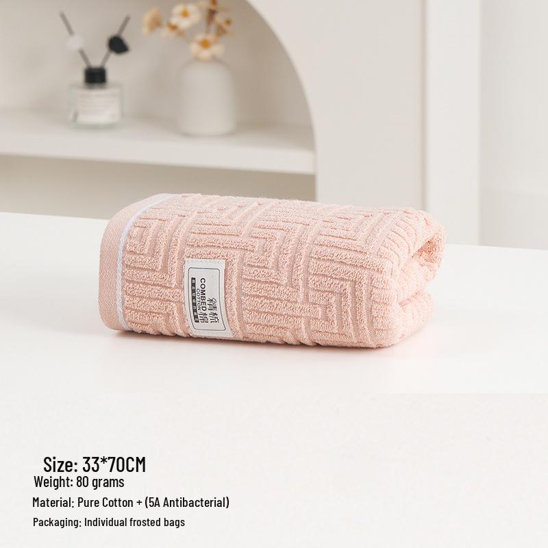 Antibakterielle reine Baumwolle einzeln verpackte Handtücher - Saugfähige Gesichts- & Badetücher für Erwachsene, Männer & Frauen