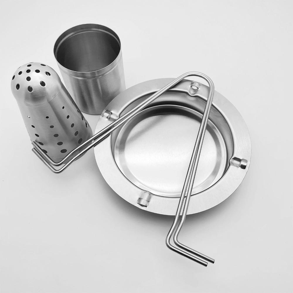 Utendørs BBQ Verktøy Steke Grill Stativ Rustfritt stål Grillet kylling tallerken for kjøkken