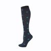 Compression Socks Small Dots Stripe Candy Color Varicose Vein Nurse Sports Running Calf Pressure Stockings Protect Feet Support