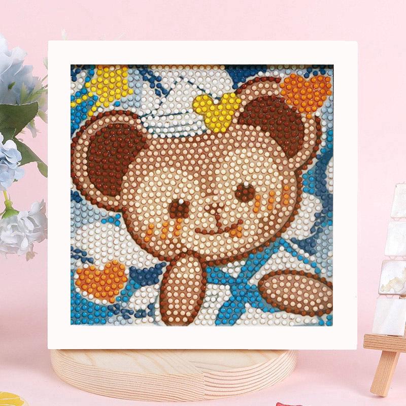 Sanrio Children's Diamond Painting with Frame Stickers - DIY Handmade Gift Set