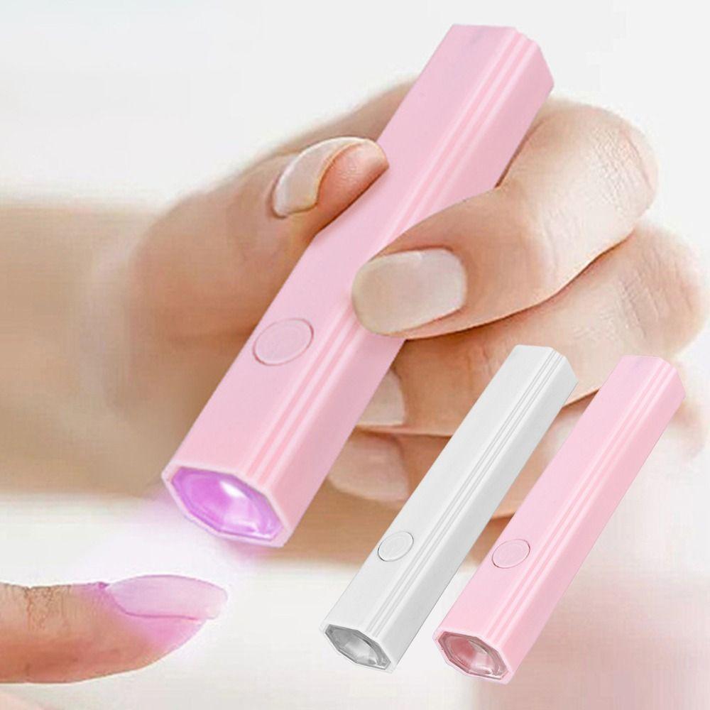 Portable UV/LED Pen-Style Nail Dryer Handheld Gel Nails UV Light Fast Curing Gel Polish Drying Lamp Nail Art Tools