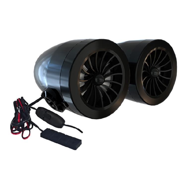 Shockproof Motorcycle Speaker System With Fast Charging Port Advanced Sound Technology For Adventure Bikes And Scooters